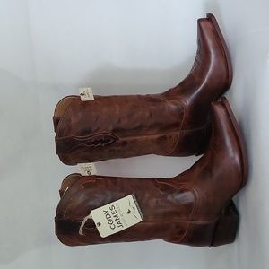 Men's Cody James brown cowboy boots